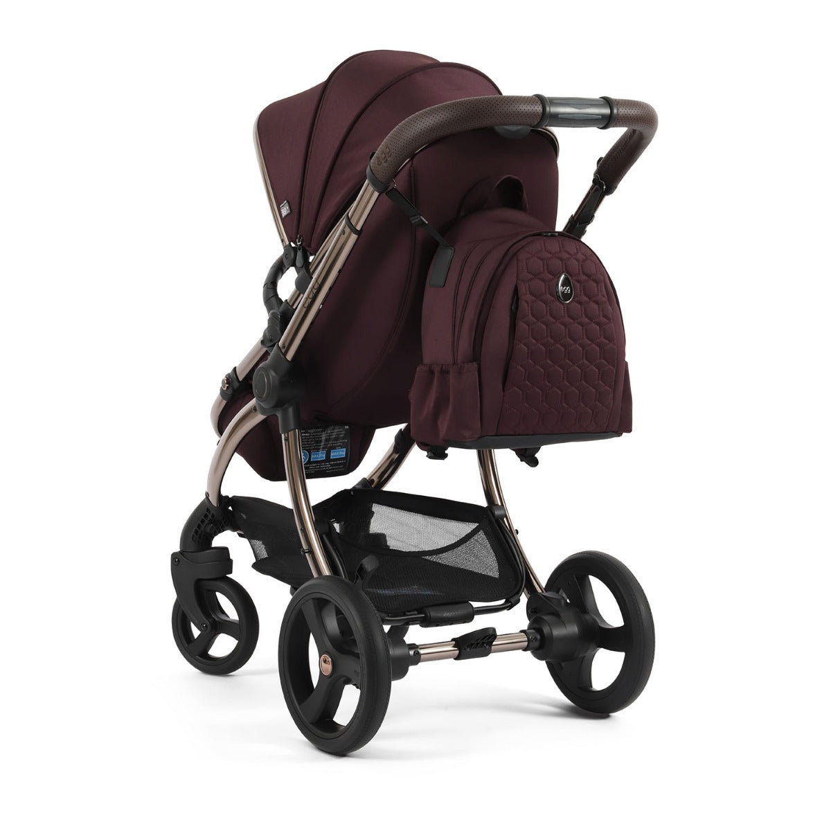 Egg 3 Luxury Shell i-Size Travel System Bundle - Mulberry