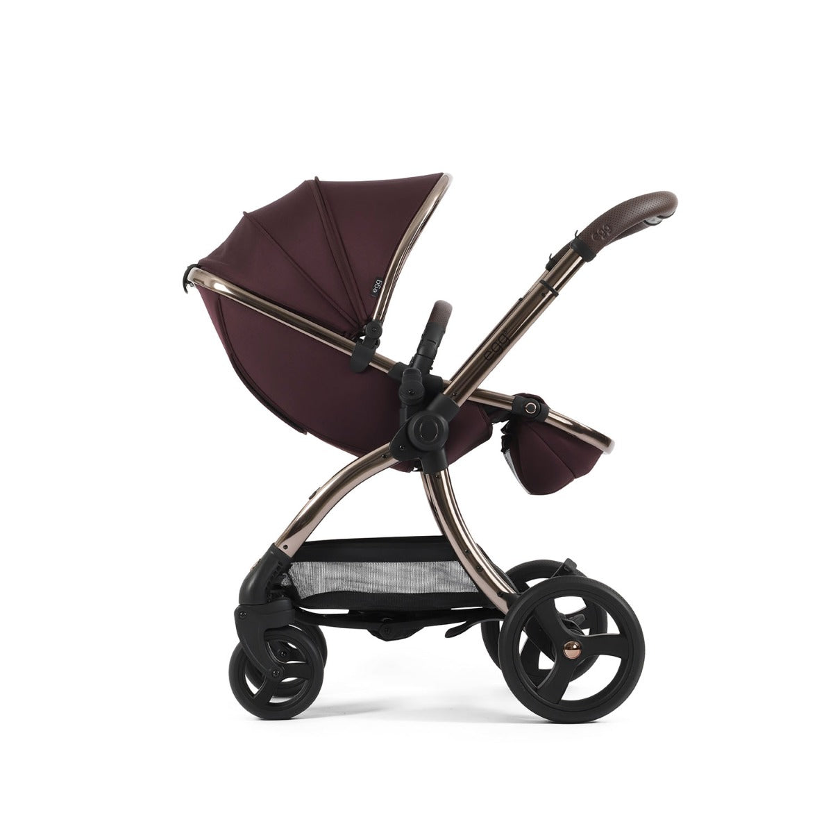 Egg 3 Luxury Shell i-Size Travel System Bundle - Mulberry