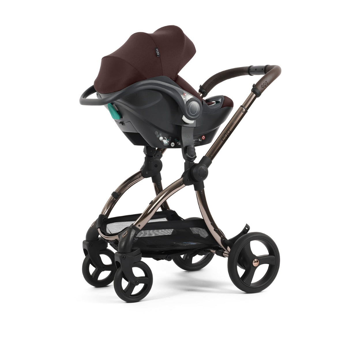 Egg 3 Luxury Shell i-Size Travel System Bundle - Mulberry