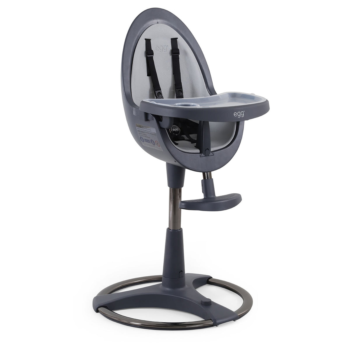 Egg Home Highchair - Grey