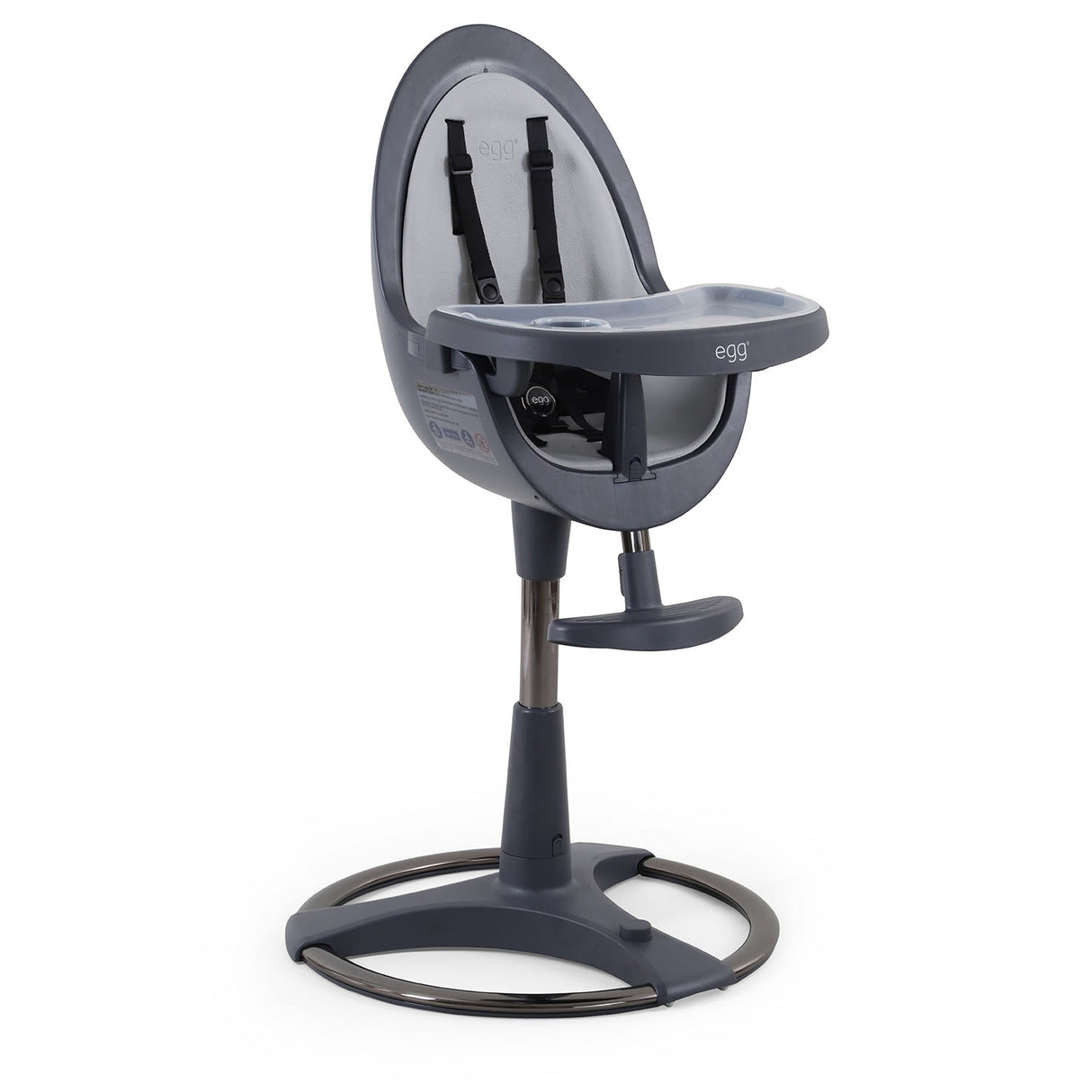 Egg Home Highchair - Grey