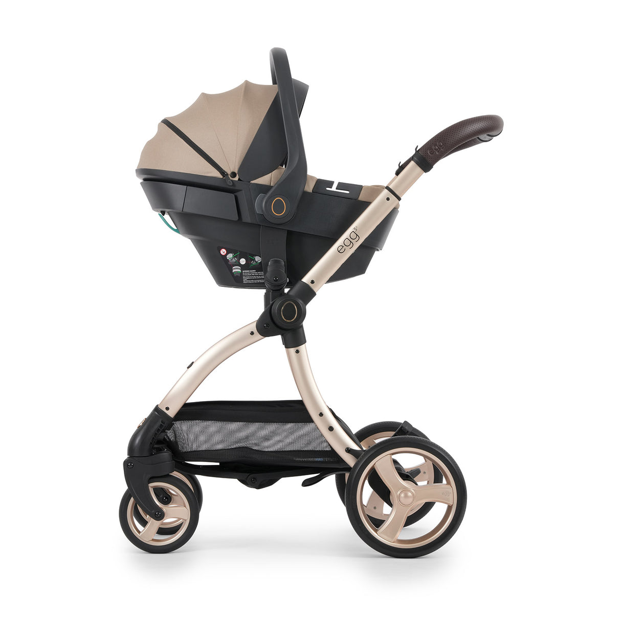 Egg 3 Ultimate Shell 360 Travel System Bundle - Feather