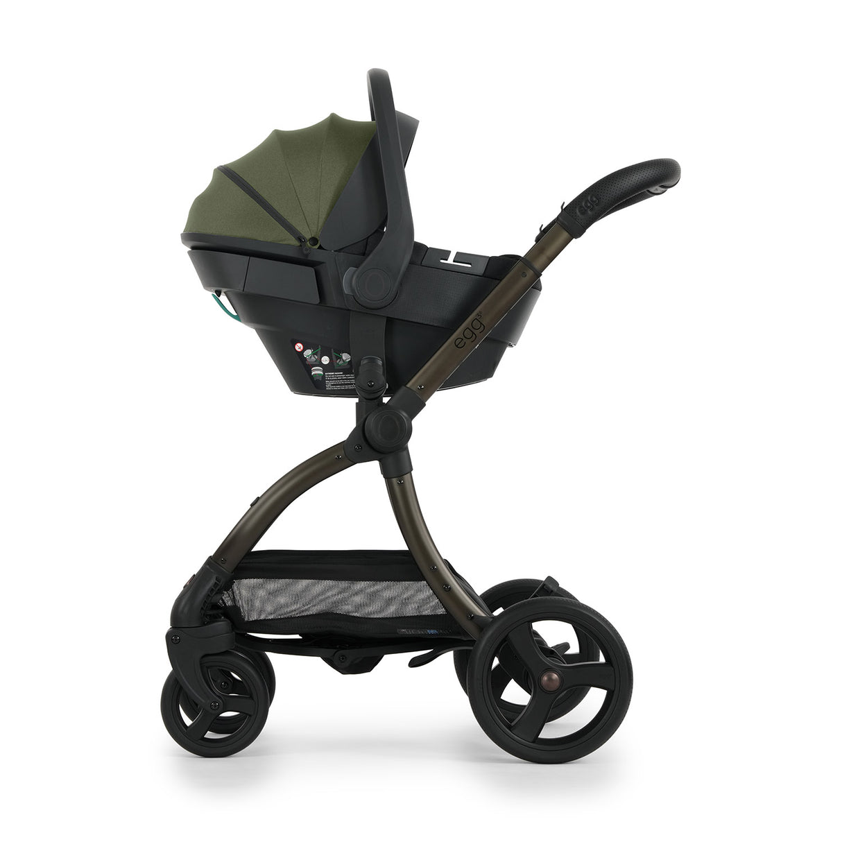 Egg 3 Ultimate Shell 360 Travel System Bundle - Sage