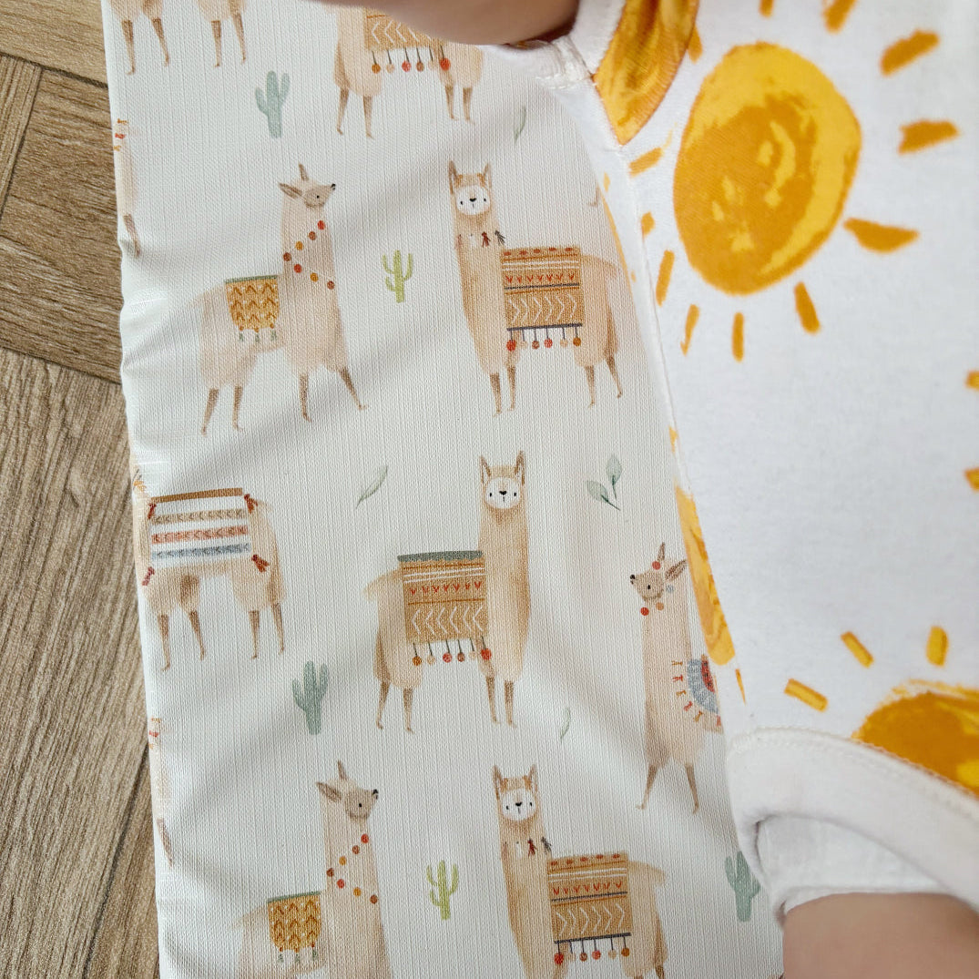 Travel Changing Mat - Alpacas