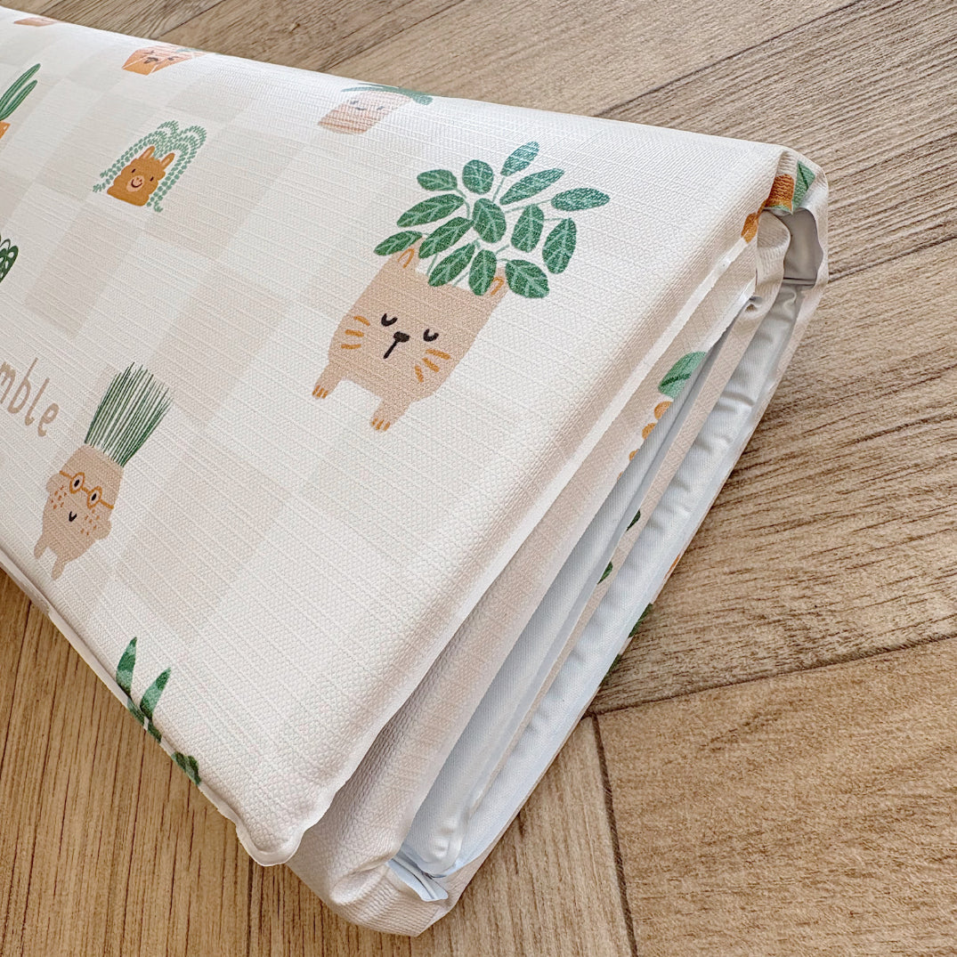 Travel Changing Mat - Pot Plants