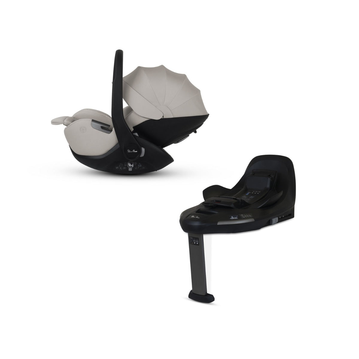 Silver Cross Glide Plus 360 Infant Car Seat & Base Plus 360 - Natural Taupe