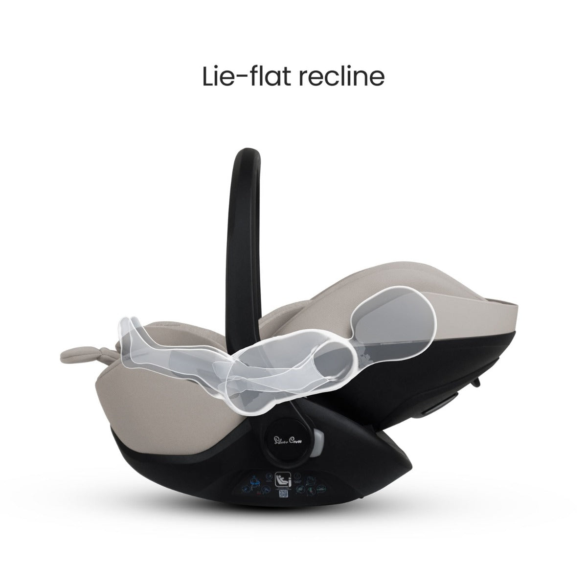 Silver Cross Glide Plus 360 Infant Car Seat - Natural Taupe