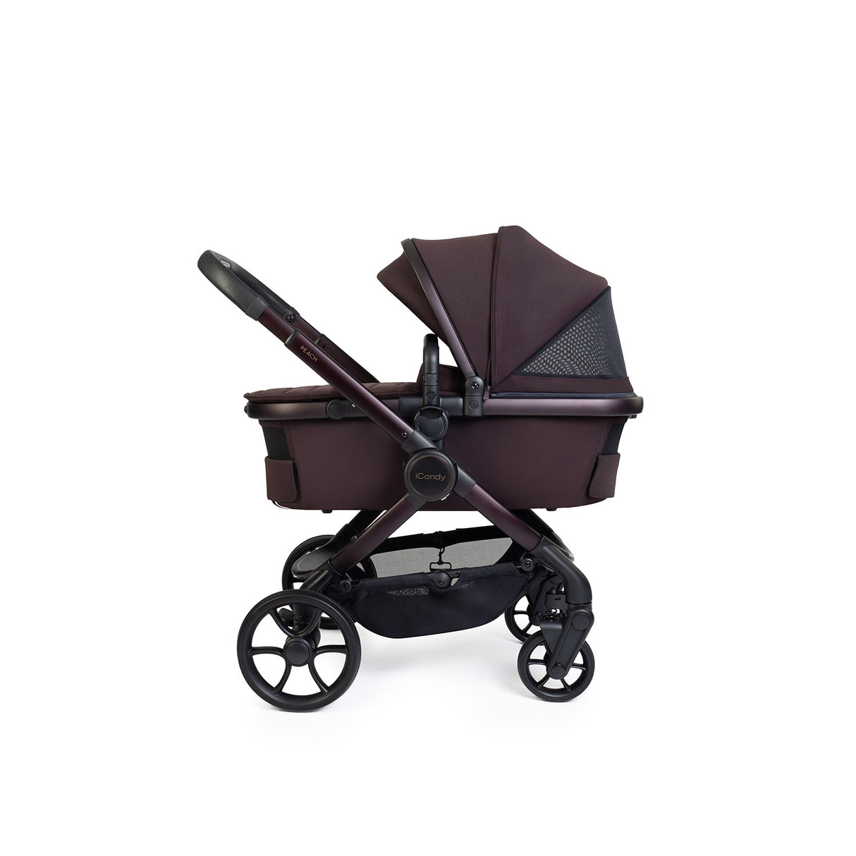iCandy Peach 8 Editions Maxi-Cosi Cabriofix iSize Car Seat & Base Bundle - Coffee Bean