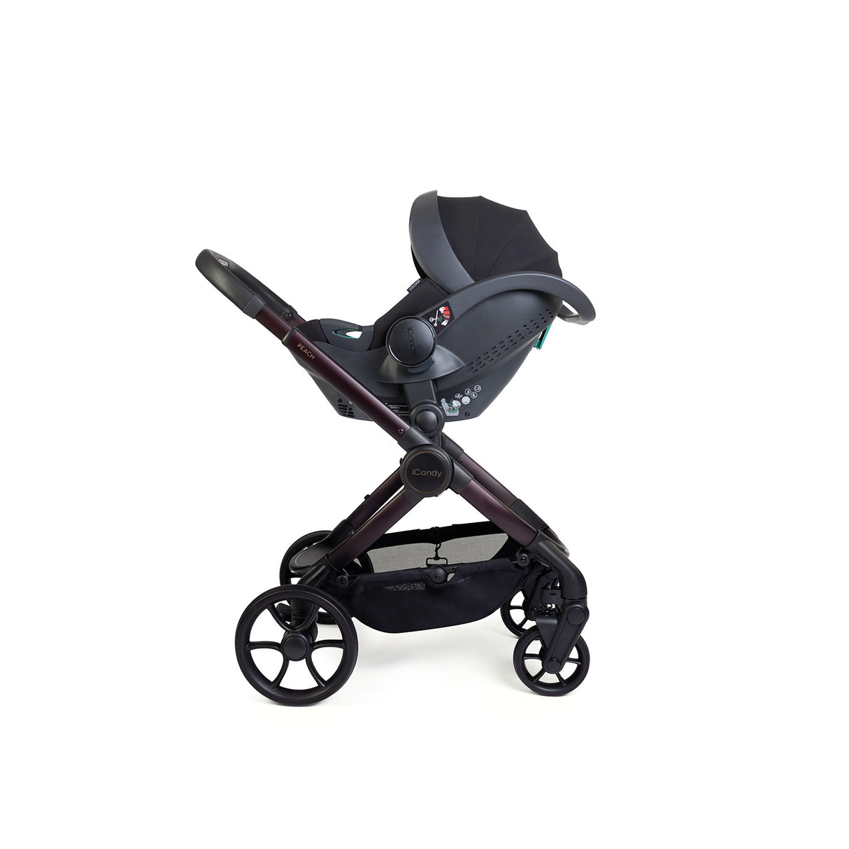 iCandy Peach 8 Editions Cocoon 360 Car Seat & Base Bundle - Coffee Bean