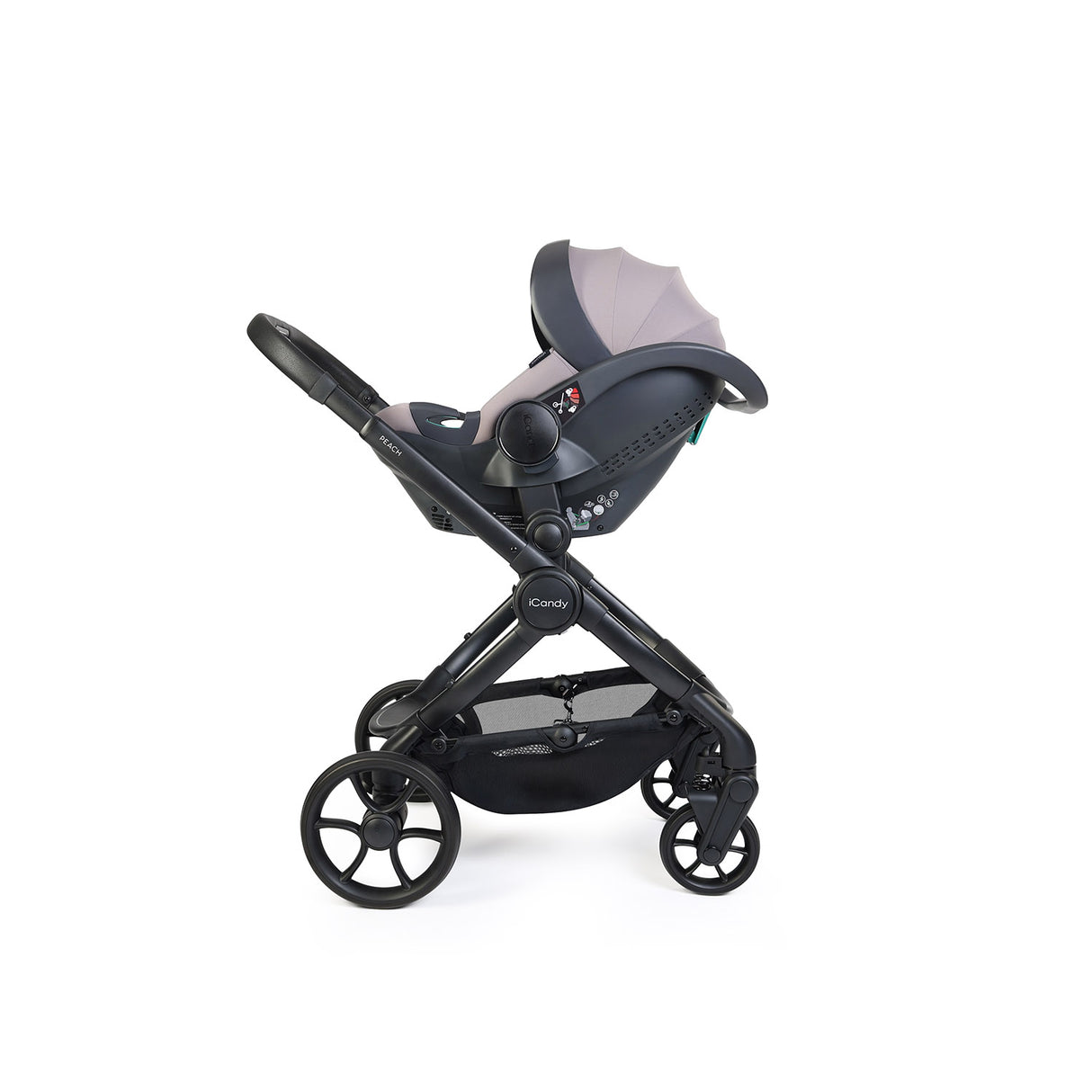 iCandy Peach 8 Cocoon 360 Car Seat & Base Bundle - Porcini