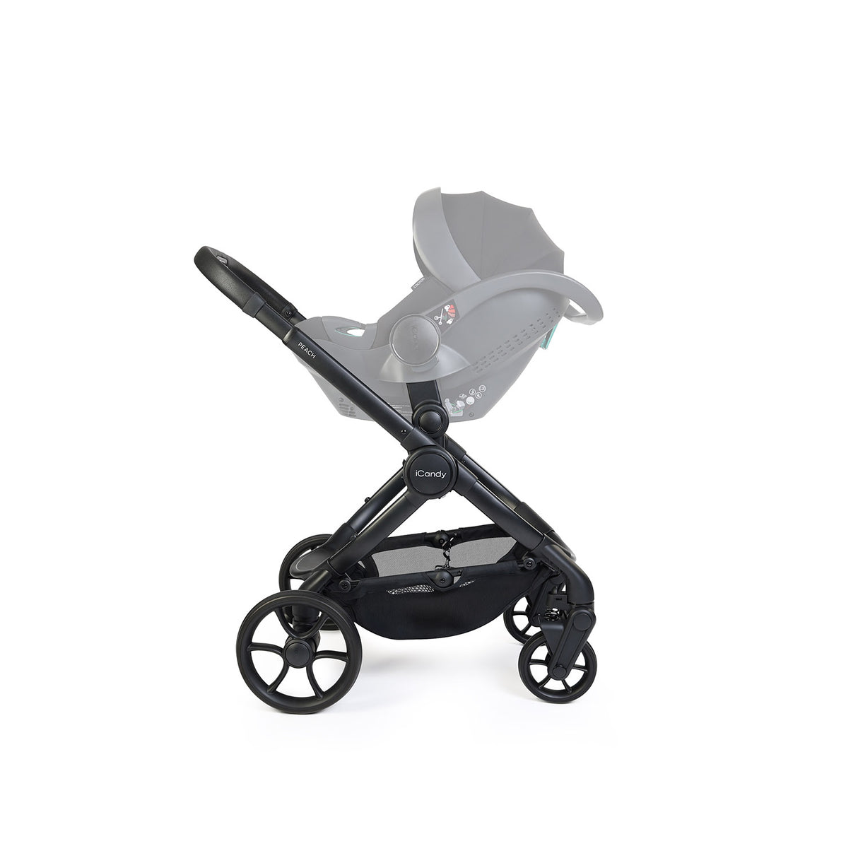 iCandy Peach 8 Pushchair & Carrycot Combo - Black