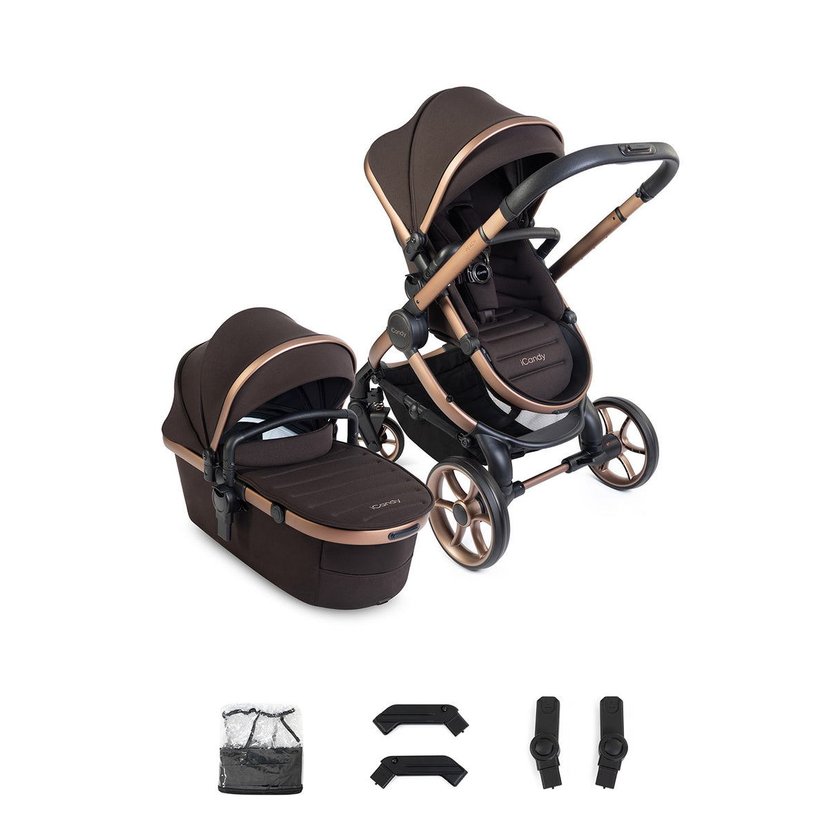 iCandy Peach 8 Editions Pushchair & Carrycot Combo - Pecan