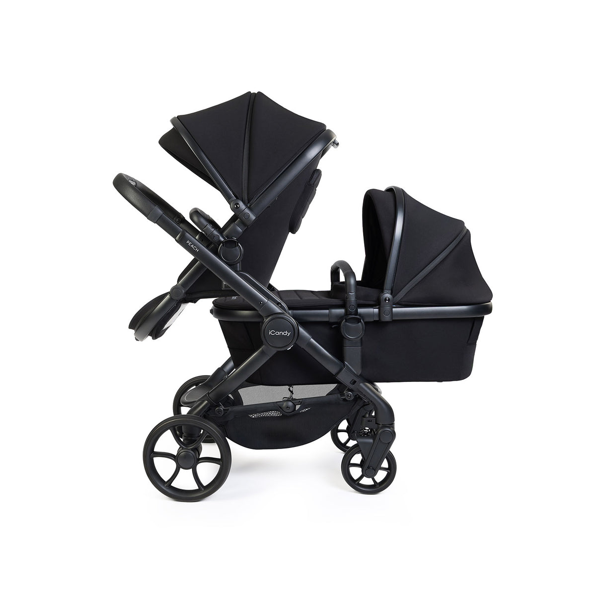 iCandy Peach 8 Double Complete Accessory Bundle - Black