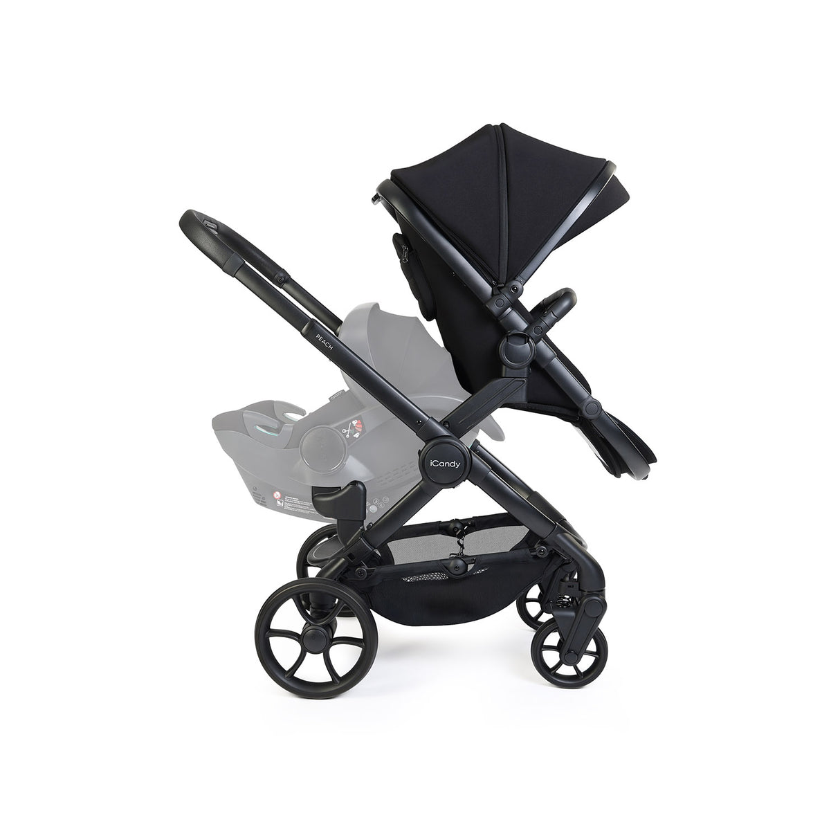 iCandy Peach 8 Double Complete Accessory Bundle - Black