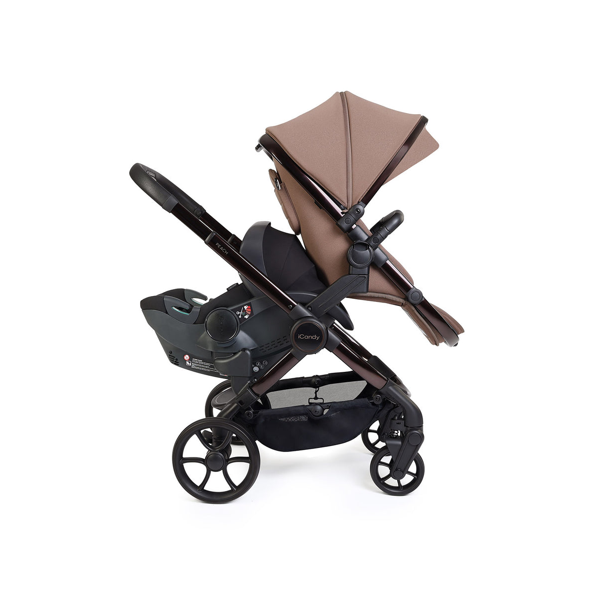 iCandy Peach 8 Editions Double Cocoon 360 Car Seat & Base Bundle - Coco