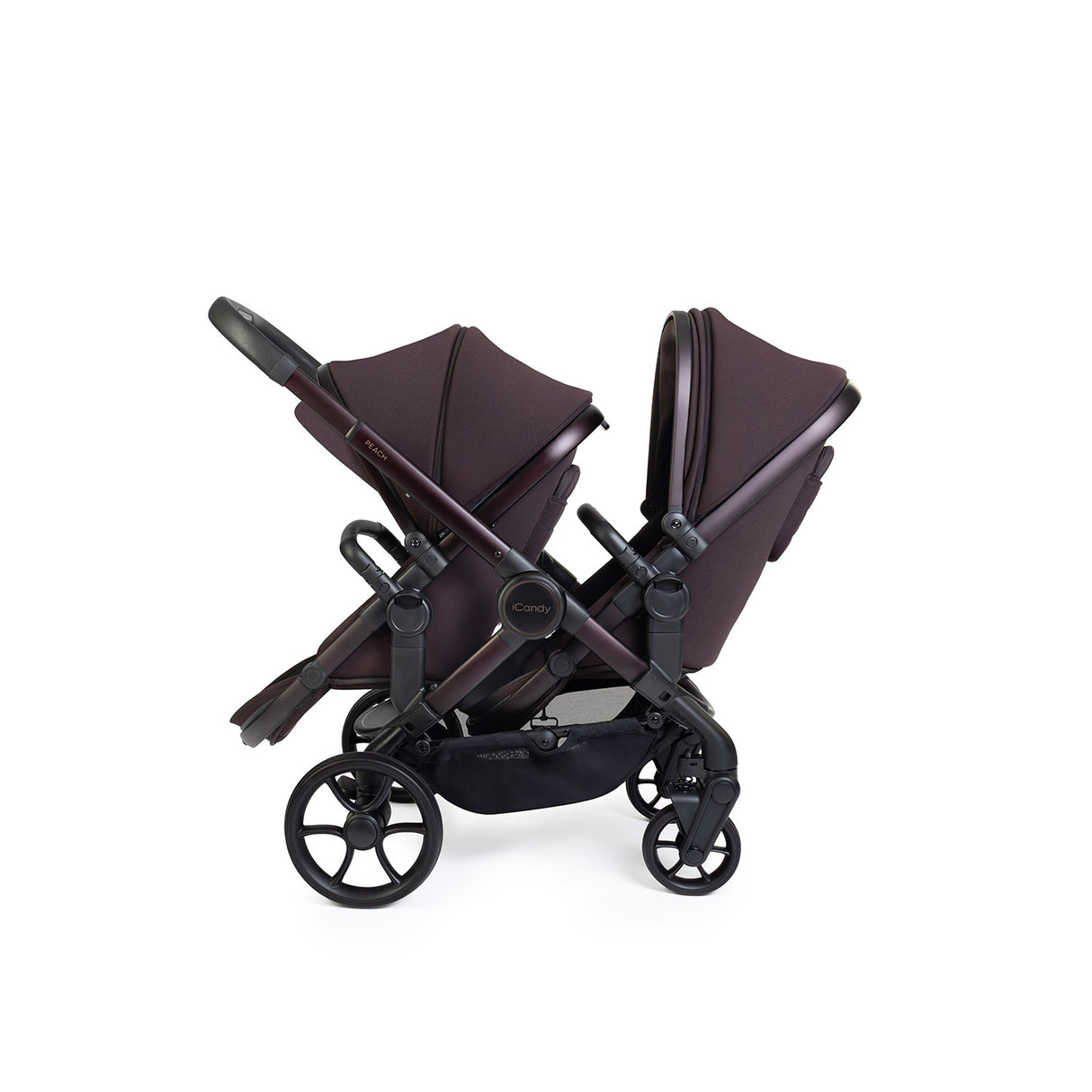 iCandy Peach 8 Editions Double Pushchair & Carrycot Combo - Coffee Bean