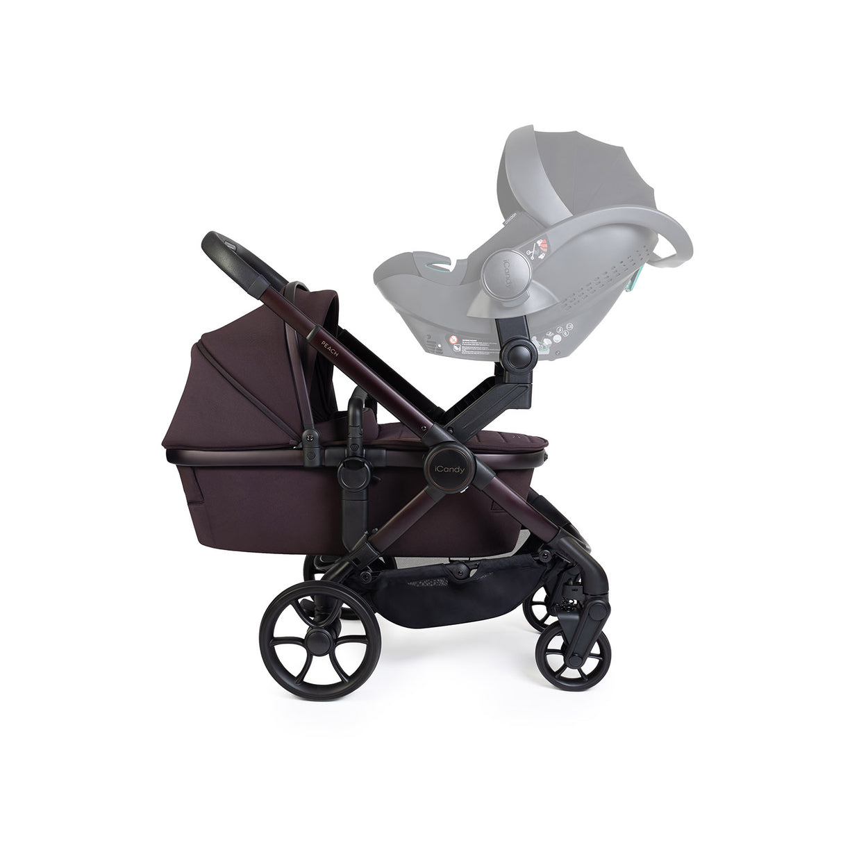 iCandy Peach 8 Editions Twin Complete Accessory Bundle - Coffee Bean