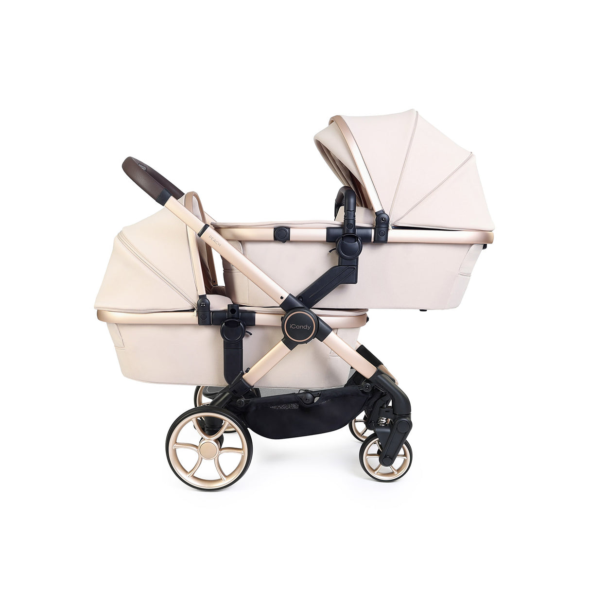 iCandy Peach 8 Editions Twin Cocoon 360 & Base Bundle - Biscotti
