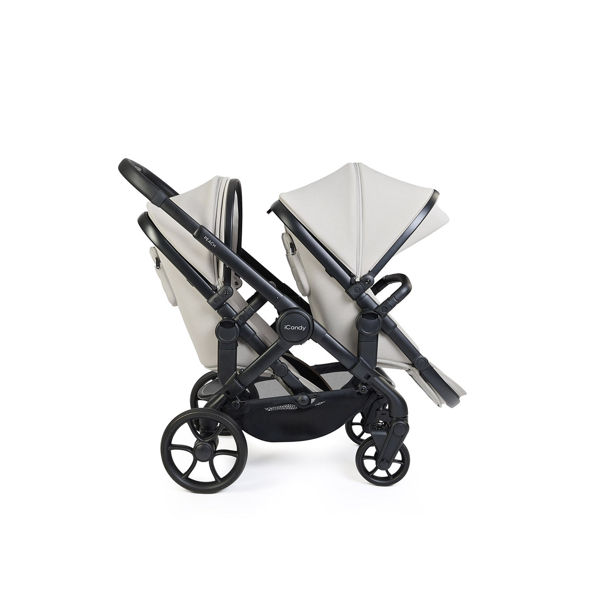 iCandy Peach 8 Twin Pushchair & Carrycot Combo - Taupe