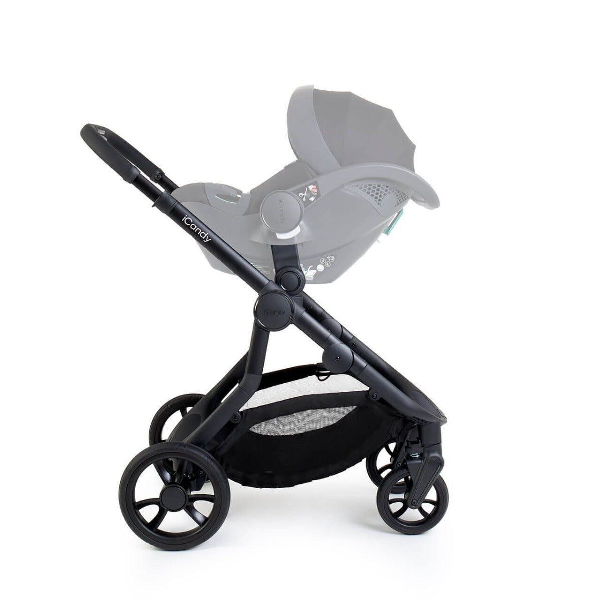 iCandy Orange 4 Travel System Bundle with Cocoon & Base - Latte