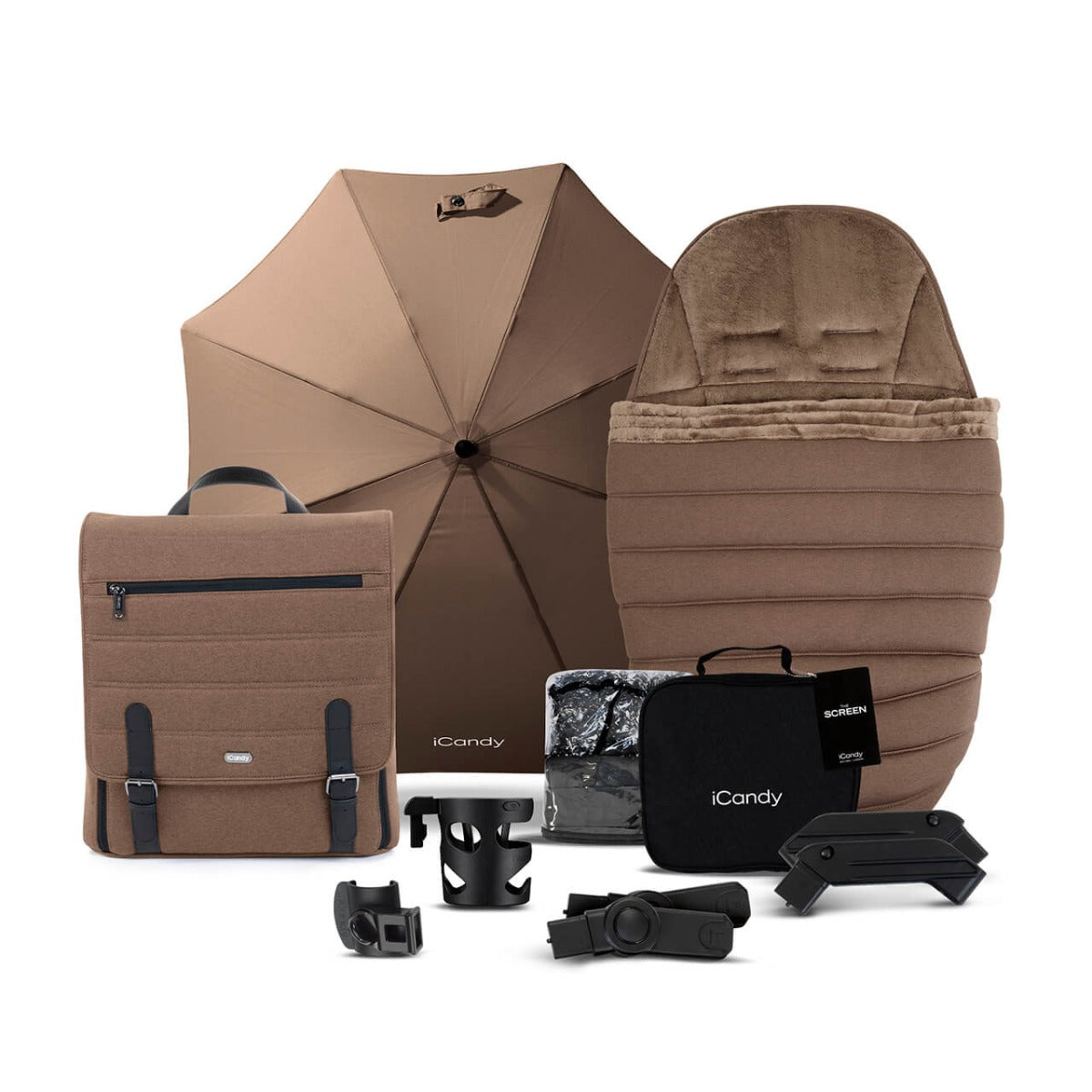 iCandy Peach 7 Travel System Bundle with Maxi-Cosi Cabriofix iSize Car Seat & Base - Coco