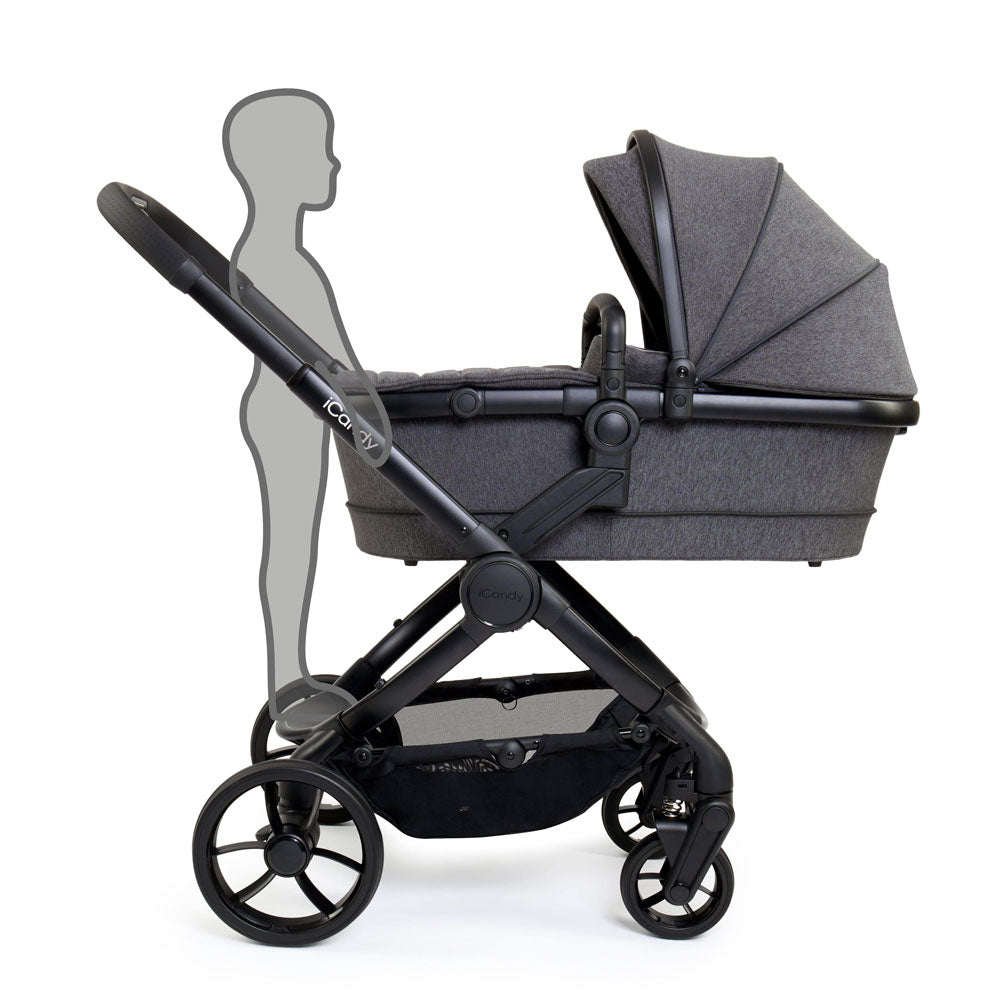 iCandy Peach 7 Complete Pushchair & Accessories Bundle - Granite