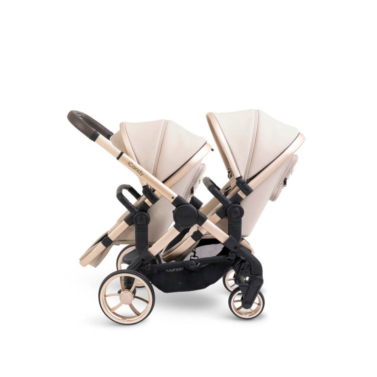 iCandy Peach 7 Twin Pushchair - Biscotti