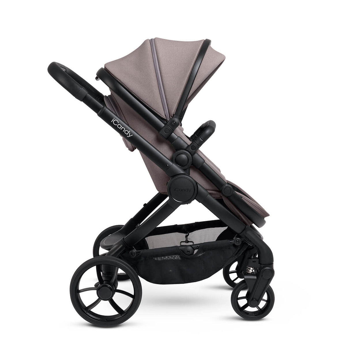 iCandy Peach 7 Travel System Bundle with Maxi-Cosi Cabriofix iSize Car Seat & Base - Porcini