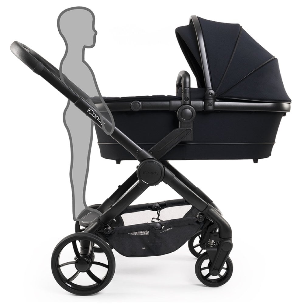 iCandy Peach 7 Pushchair and Carrycot - Black Edition