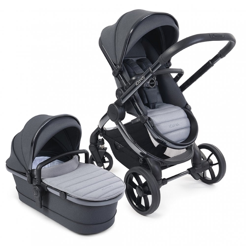 iCandy Peach 7 Travel System Bundle with Cybex Cloud T iSize Car Seat & Base - Truffle