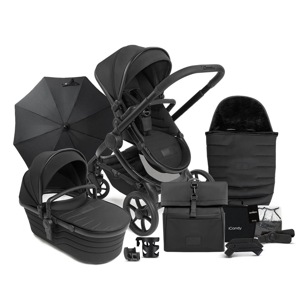 iCandy Peach 7 STUDIO Complete Pushchair & Accessories Bundle - Zenith