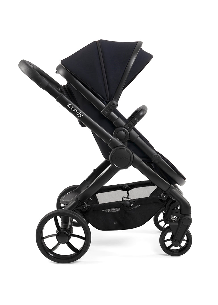 iCandy Peach 7 Double Pushchair - Black Edition