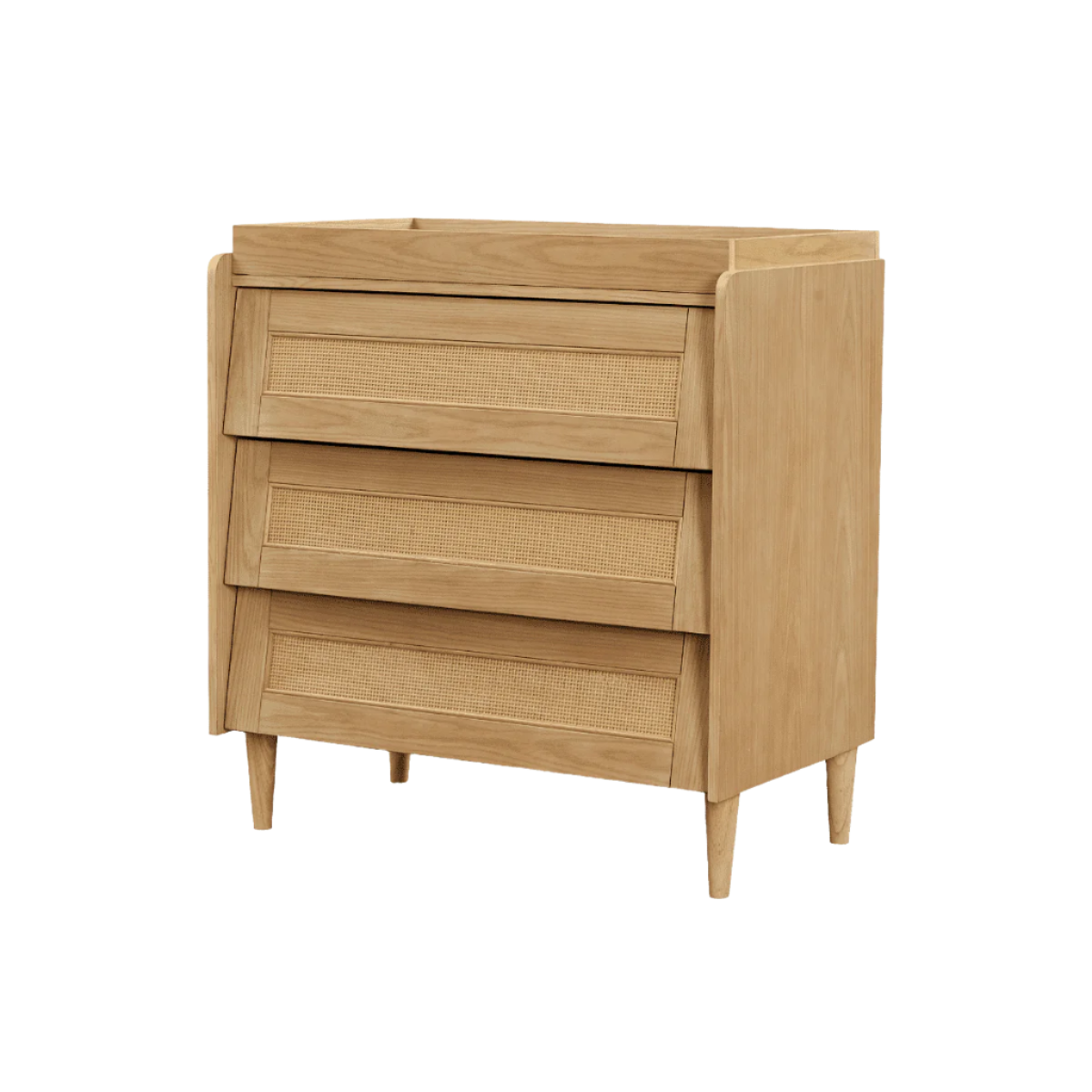Tutti Bambini Japandi Chest Changer - Light Oak