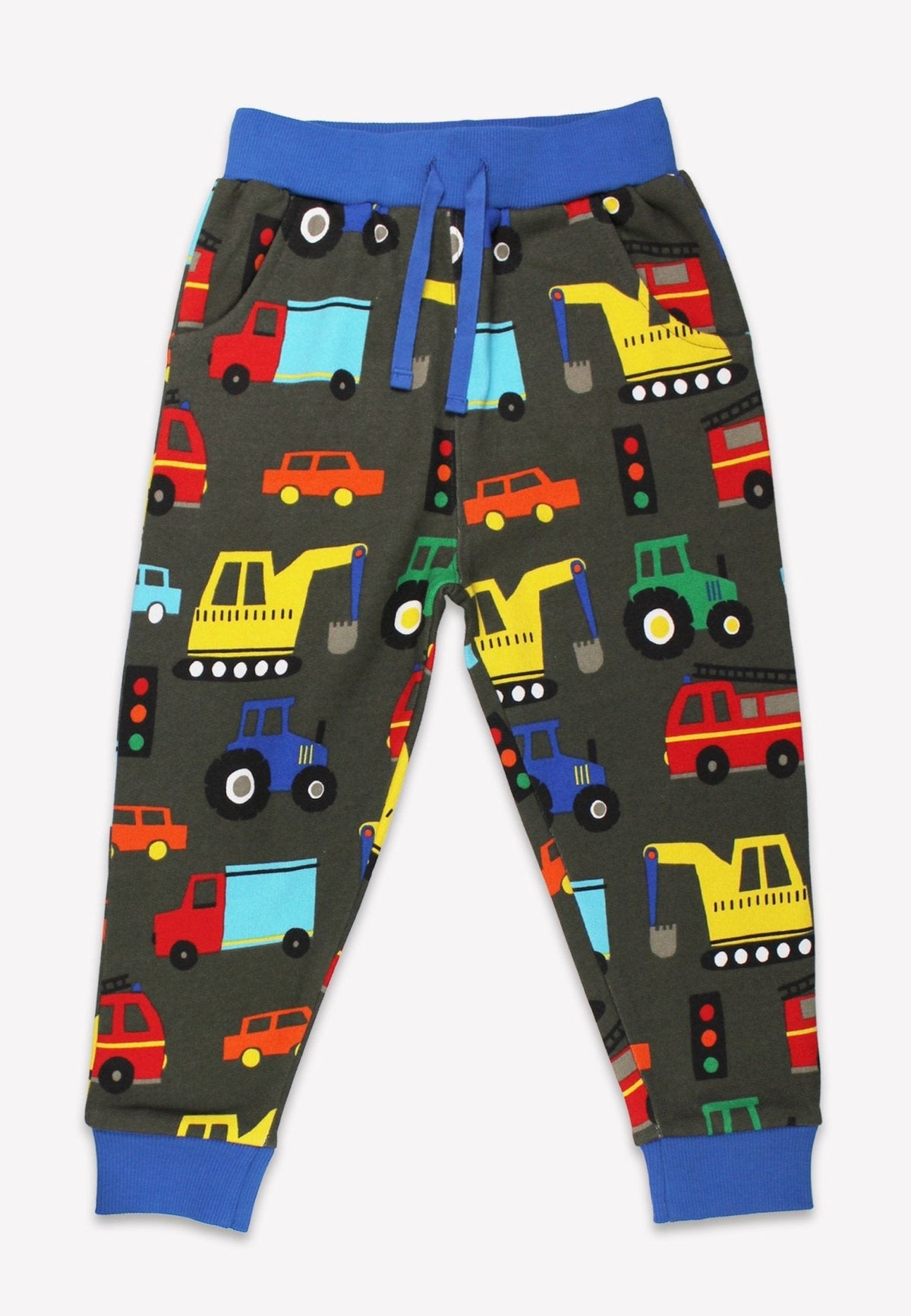 Toby Tiger Organic Transport Print Joggers