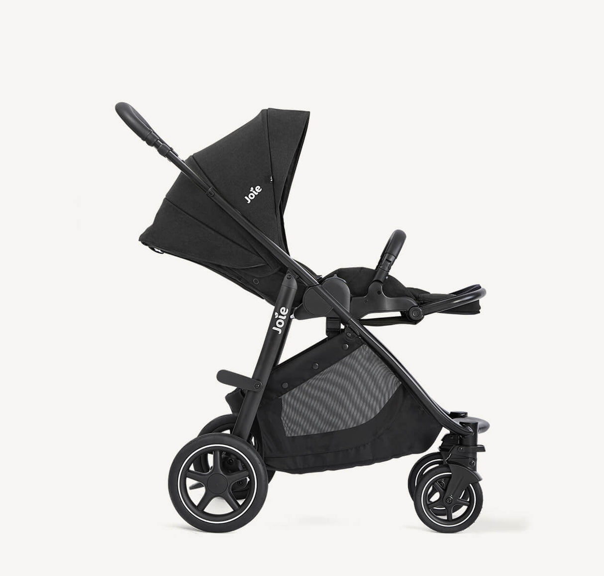 Joie Versatrax with Ramble XL Carrycot - Raven