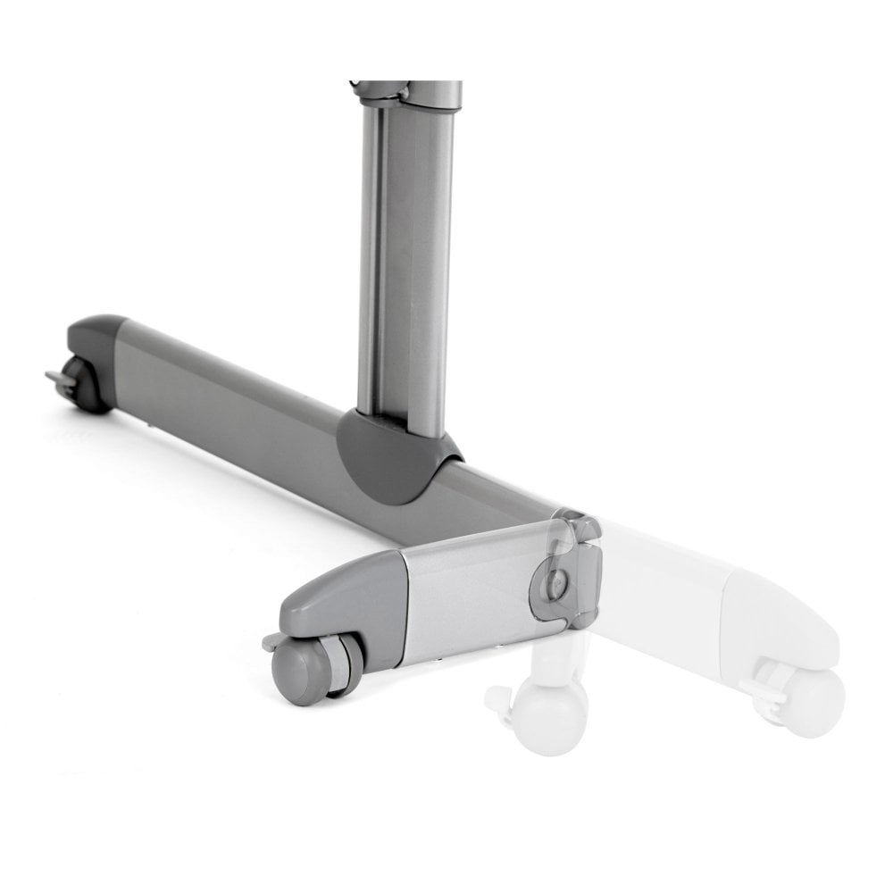 Joie Roomie Glide Bedside Crib - Foggy Grey