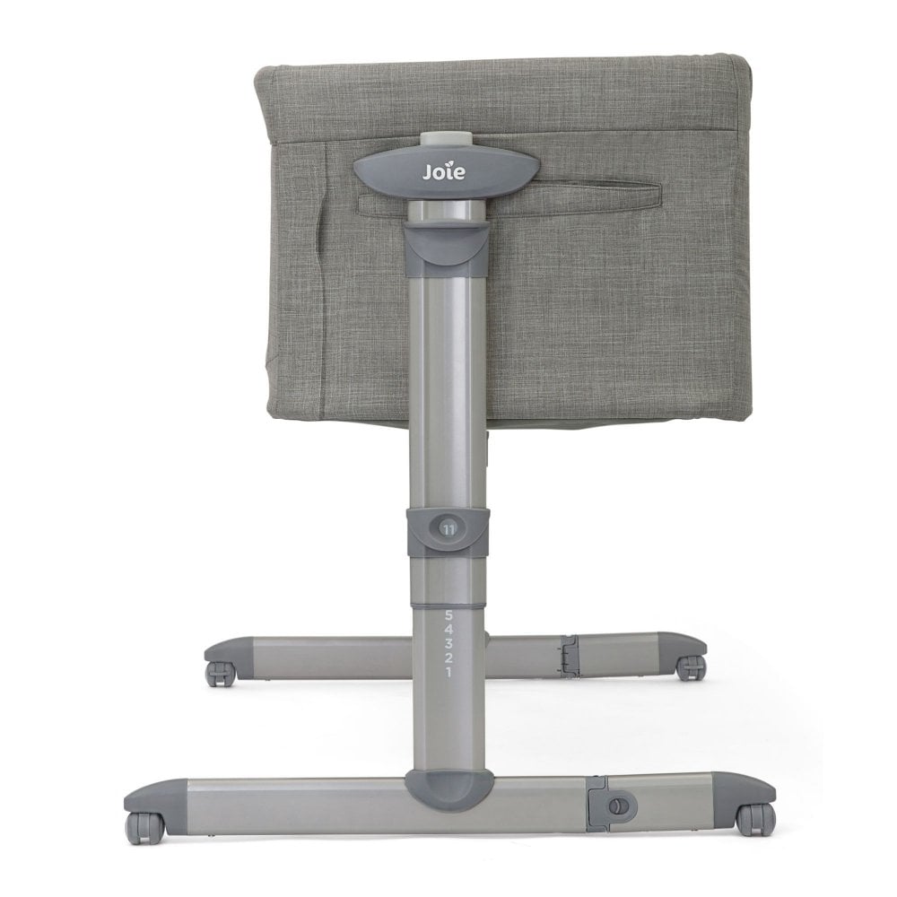 Joie Roomie Glide Bedside Crib - Foggy Grey