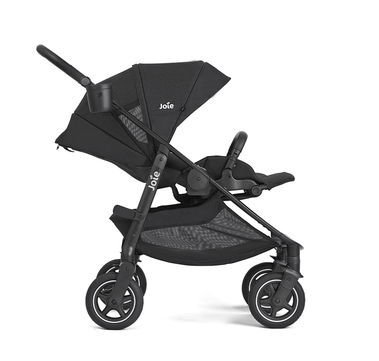 Joie Versadrift Pushchair & Ramble XL Carrycot - Raven