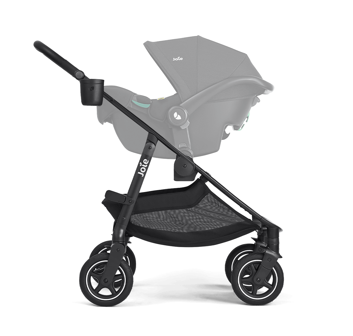 Joie Versadrift Pushchair & Ramble XL Carrycot - Raven