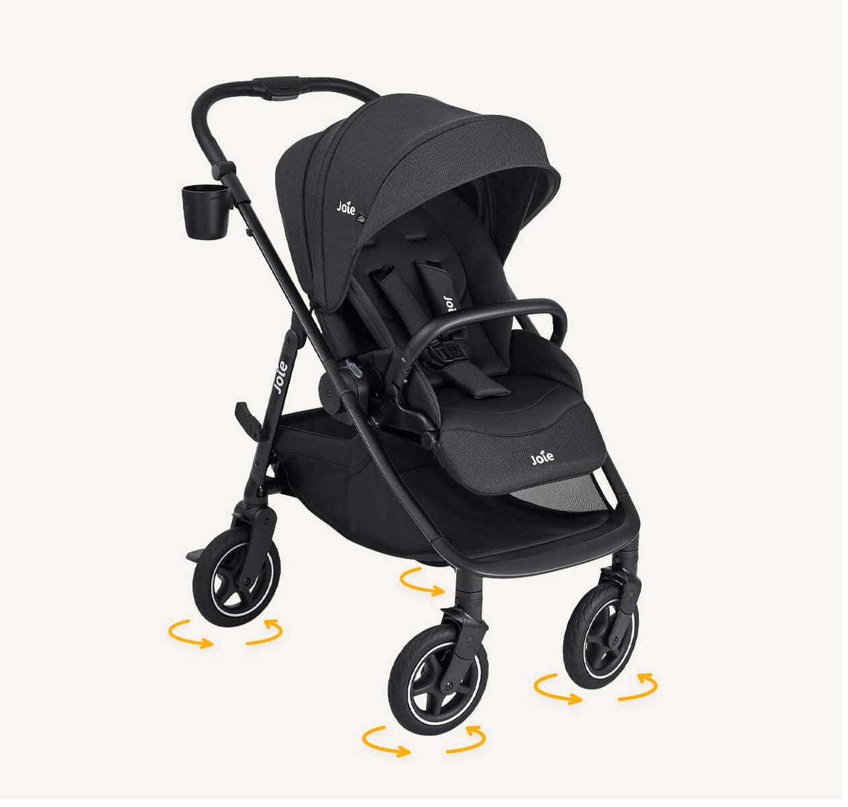 Joie Versadrift On The Go Encore Bundle - Raven