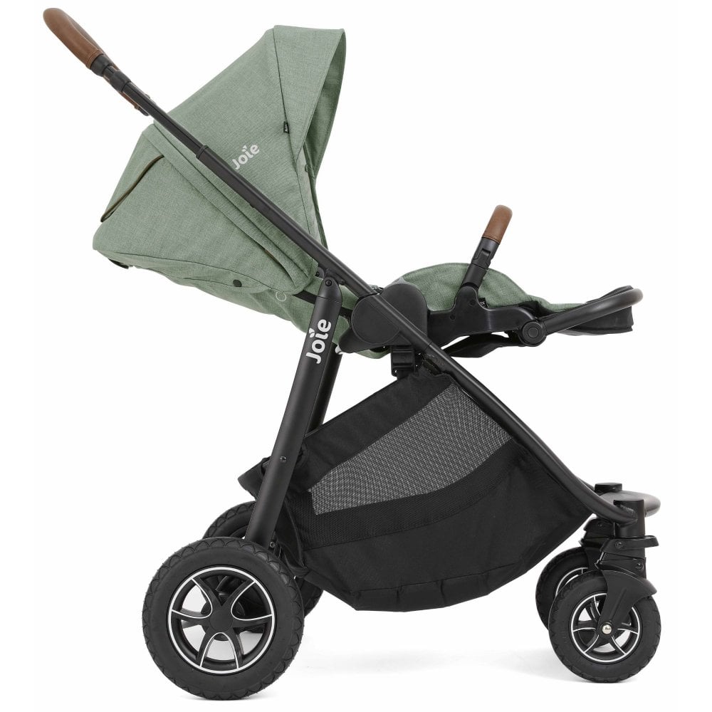 Joie Versatrax On The Go Encore Travel System Bundle - Laurel