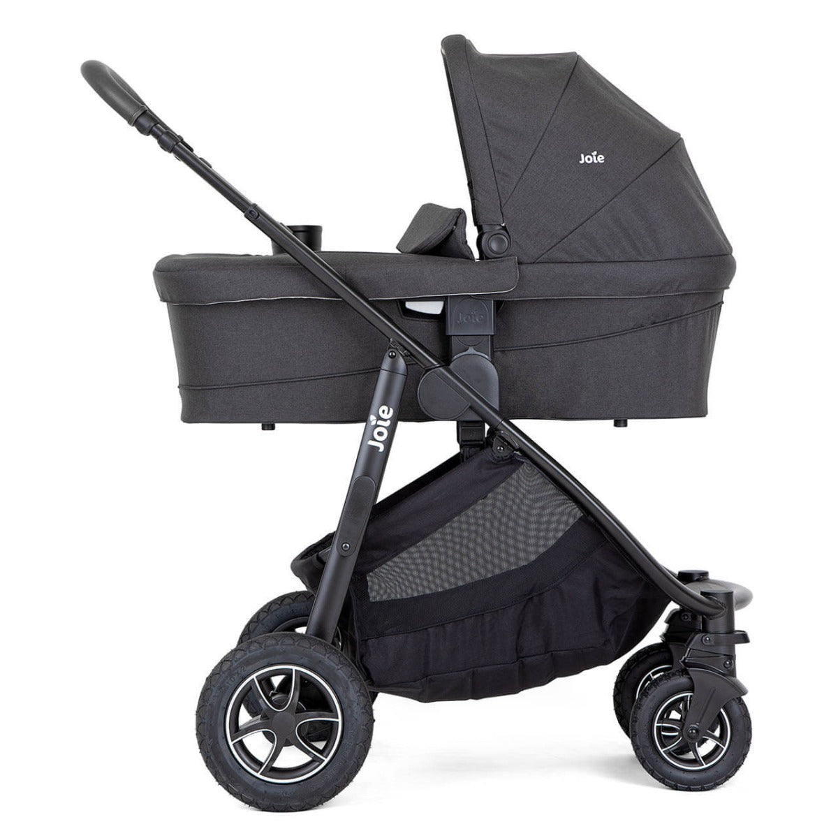 Joie Versatrax On The Go Encore Travel System Bundle - Shale