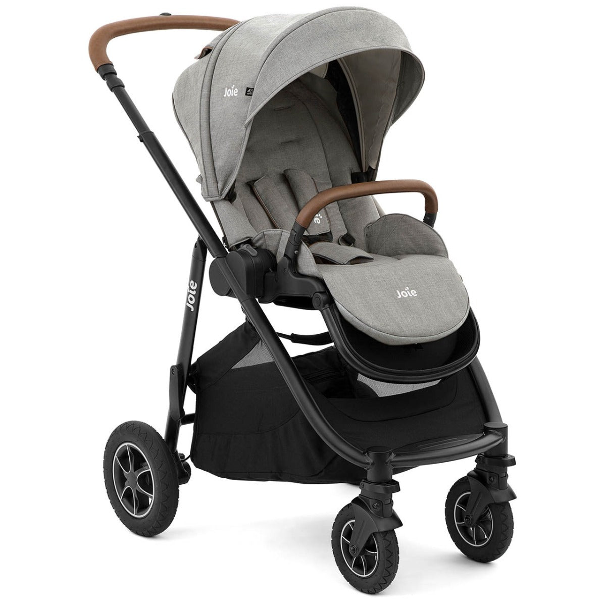 Joie Versatrax + i-Snug 2 Travel System Bundle - Pebble