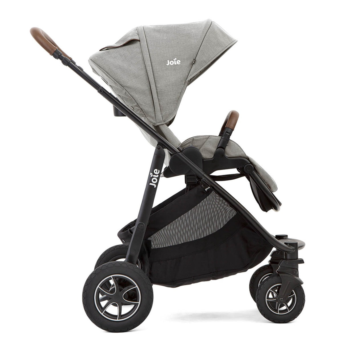 Joie Versatrax + i-Snug 2 Travel System Bundle - Pebble