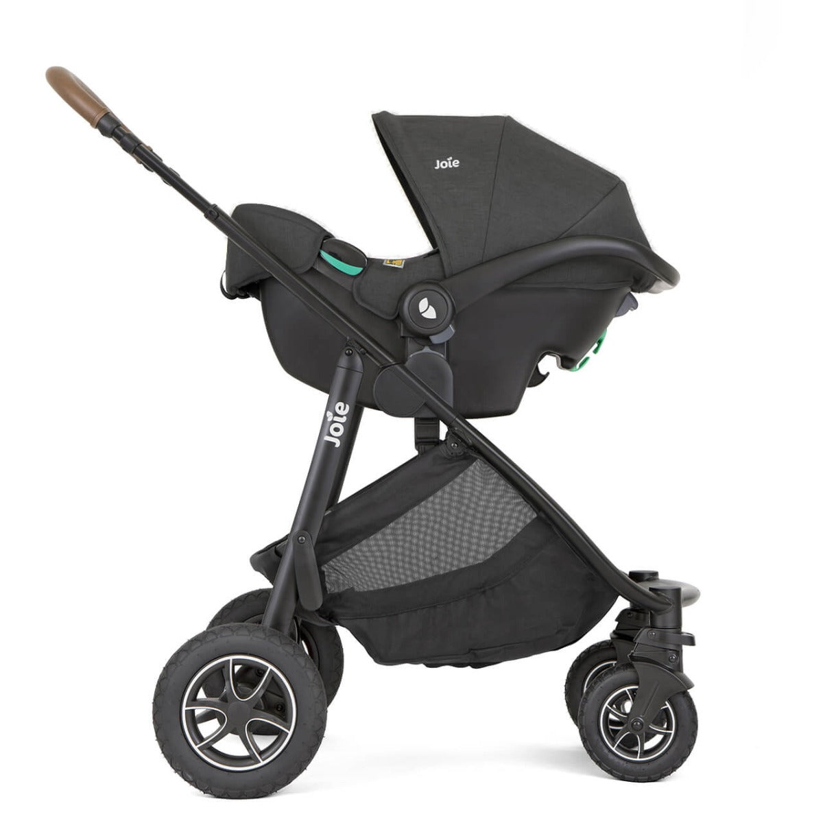 Joie Versatrax On The Go Encore Travel System Bundle - Shale
