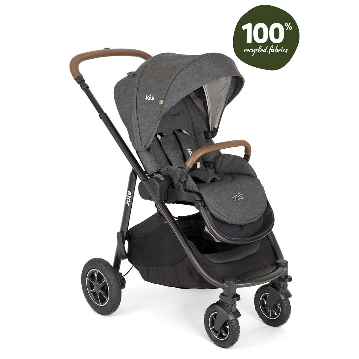 Joie Versatrax Trio Travel System Bundle - Shell Grey