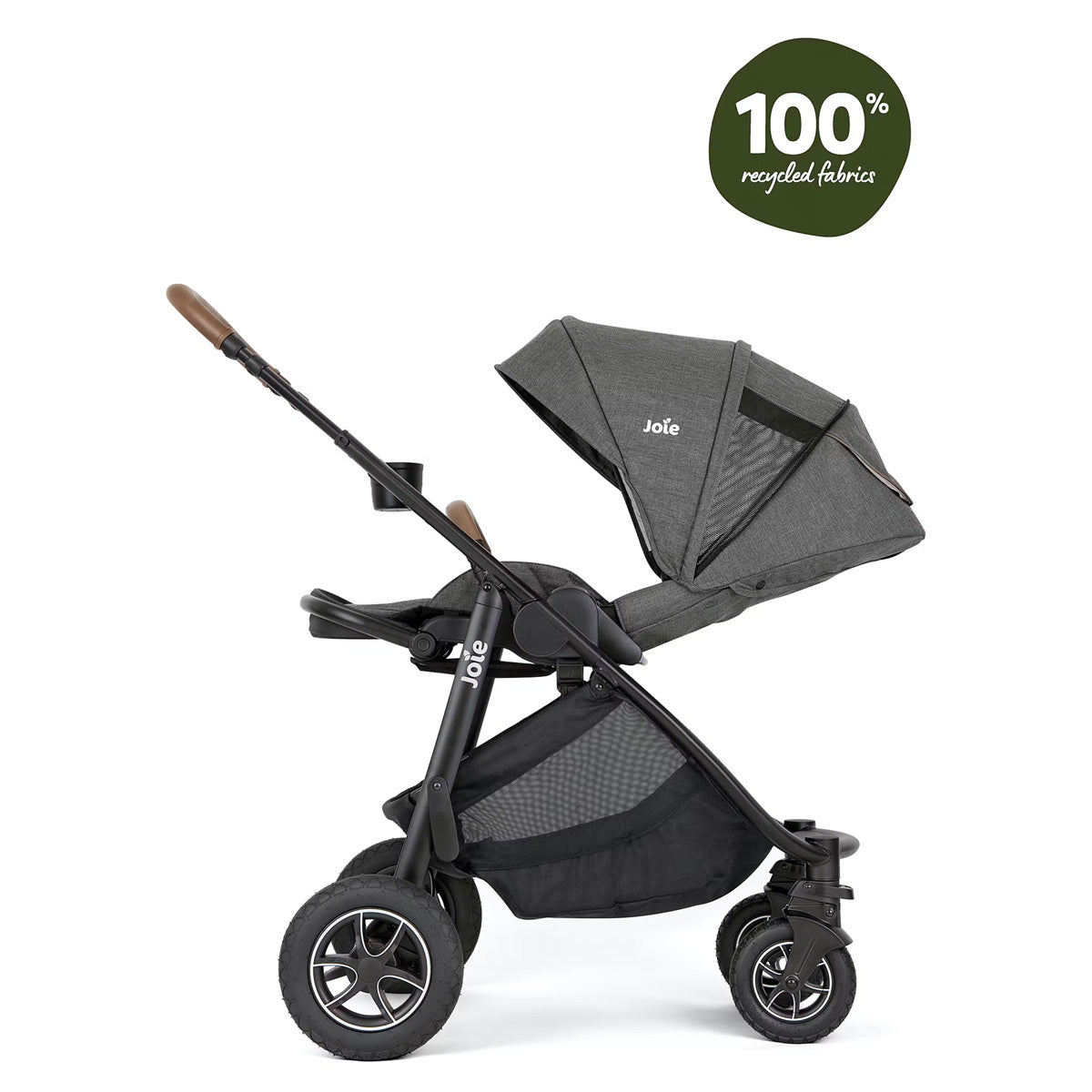 Joie Versatrax Trio Travel System Bundle - Shell Grey