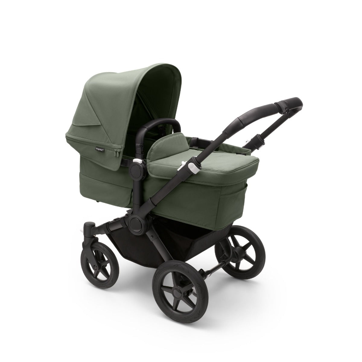 Bugaboo Donkey 5 Mono Ultimate Cybex Cloud T Travel System Bundle - Forest Green