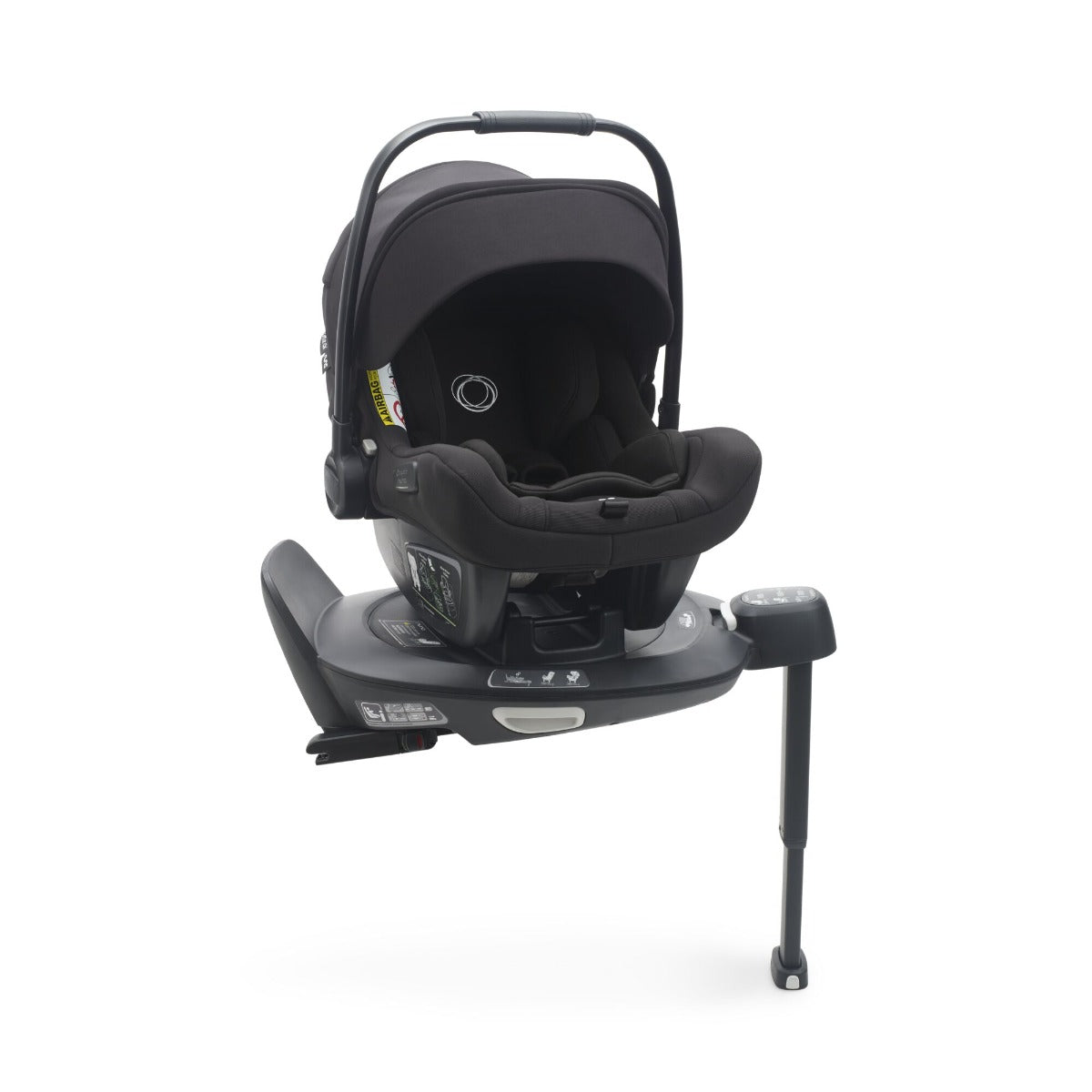 Bugaboo Turtle Air by Nuna Car Seat + 360 Rotating Base - Black