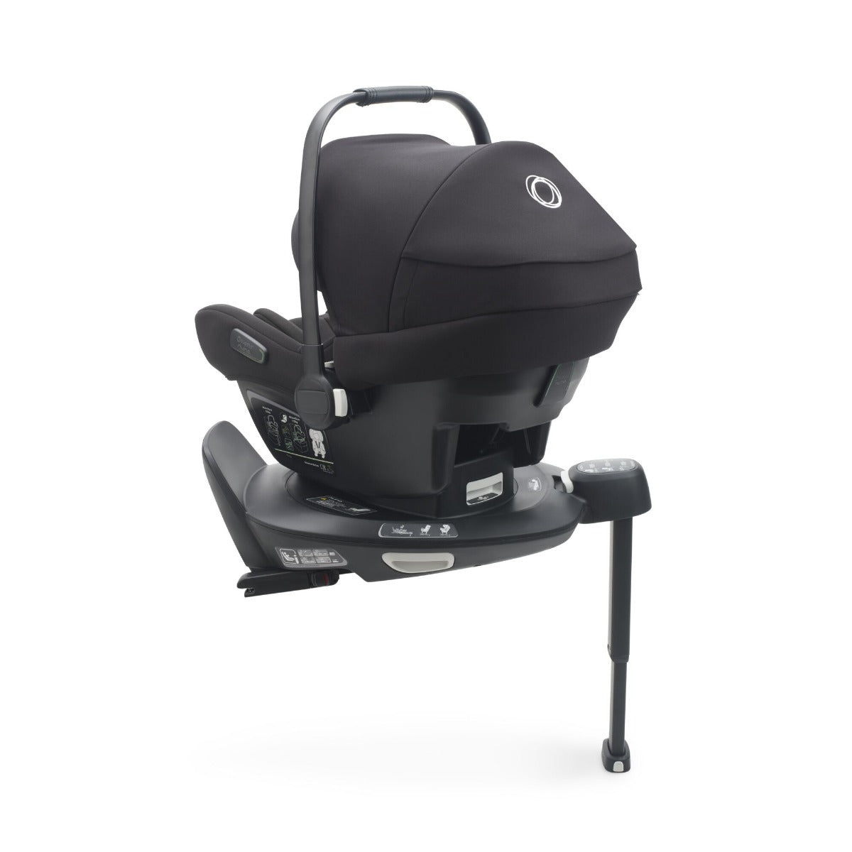 Bugaboo Turtle Air by Nuna Car Seat + 360 Rotating Base - Black